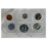 1962 Proof Mint Uncirculated 5 Coin Set (P) - original pacakge with COA and envelope 1962 Proof Mint Uncirculated 5 Coin Set (P) - original pacakge with COA and envelope