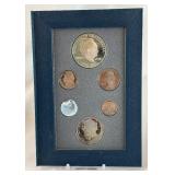1990 Prestige Eisehhower Centennial Silver Proof set 6 coins - plastic case only, no COA, minor fire damage on all coins except silver dollar 1990 Prestige Eisehhower Centennial Silver Proof set 6 coins - plastic case only, no COA, minor fire damage on all coins except silver dollar