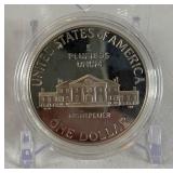 1993 S-Bill of Rights James Madison Proof Silver Dollar - just the coin in a protective plastic case 1993 S-Bill of Rights James Madison Proof Silver Dollar - just the coin in a protective plastic case