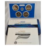 2022 American Innovation $1 Coin Reverse Proof Set - original package with COA 2022 American Innovation $1 Coin Reverse Proof Set - original package with COA