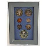 1986 Prestige Ellis Island Silver Proof set 7 coins - plastic case only, no COA, smoke damage on nearly all coins except silver dollar 1986 Prestige Ellis Island Silver Proof set 7 coins - plastic case only, no COA, smoke damage on nearly all coins except silver dollar
