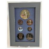 1986 Prestige Ellis Island Silver Proof set 7 coins - plastic case only, no COA, smoke damage on nearly all coins except silver dollar 1986 Prestige Ellis Island Silver Proof set 7 coins - plastic case only, no COA, smoke damage on nearly all coins except silver dollar