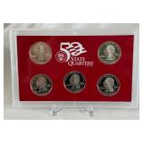 2004 State Quarters Silver Proof Set - original package with COA 2004 State Quarters Silver Proof Set - original package with COA