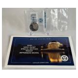 2020 West Point Special Edition Jefferson Nickel Proof - original envelope with plastic 2020 West Point Special Edition Jefferson Nickel Proof - original envelope with plastic