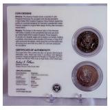 2014 50th Anniversary Kennedy Half Dollar 2 Coin Uncirculated Set - original package with COA 2014 50th Anniversary Kennedy Half Dollar 2 Coin Uncirculated Set - original package with COA
