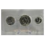 1976 Bicentennial Silver Uncirculated Proof 3 Coin Set - cello wrap 1976 Bicentennial Silver Uncirculated Proof 3 Coin Set - cello wrap