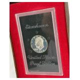 1973 S-Eisenhower Proof Silver Dollar - original package with COA 1973 S-Eisenhower Proof Silver Dollar - original package with COA