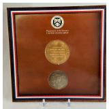 1995 1995 World War II 50th anniversary Coin and Victory Medal Set US Mint - original package with COA 1995 1995 World War II 50th anniversary Coin and Victory Medal Set US Mint - original package with COA
