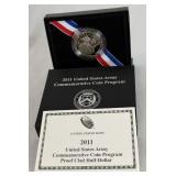 2011 US Army Commemorative Coin Program Proof Clad Half Dollar - original package with COA 2011 US Army Commemorative Coin Program Proof Clad Half Dollar - original package with COA