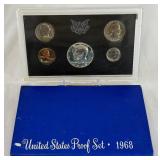 1968 Proof Set - original package with COA 1968 Proof Set - original package with COA