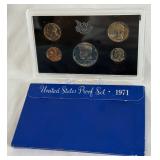 1971 Proof Set - original package with COA 1971 Proof Set - original package with COA