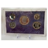 1990 Proof Set - fire damaged 1990 Proof Set - fire damaged