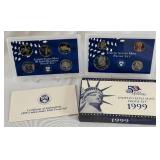 1999 Proof Set - original package with COA 1999 Proof Set - original package with COA
