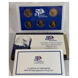 1999 State Quarters Proof Set - original package with COA 1999 State Quarters Proof Set - original package with COA