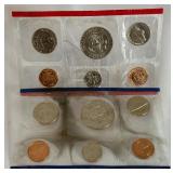 1987 uncirculated P & D us mint coin set OGP - original package but with fire damage 1987 uncirculated P & D us mint coin set OGP - original package but with fire damage