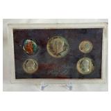 1987 Proof Set - some fire damage 1987 Proof Set - some fire damage