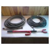 Air Hoses and Steering Wheel Lock