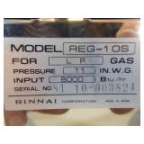 Rinnai 'The Yakitori' Infrared Super Broiler Grill and Space Heater