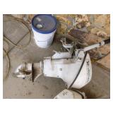 2 Johnson 9.5 HP Outboard Motors