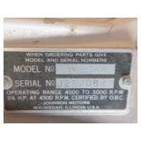 2 Johnson 9.5 HP Outboard Motors
