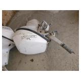 2 Johnson 9.5 HP Outboard Motors