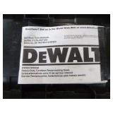 DeWalt Cordless Variable Speed Reciprocating Saw