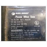 Black & Decker Power Miter Saw