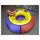 Towable Tube and Life Jacket