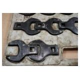 Klutch SAE Crowfoot Wrenches - 1-1/16'-2'