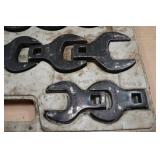 Klutch SAE Crowfoot Wrenches - 1-1/16'-2'
