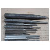 Assorted Punches and Chisels