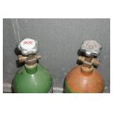 *2* Small Oxygen Tanks