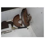 Assorted Tools - Hammers, Breaker Bar, Tape Measures, Combination Locks