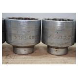 3/4' Drive Sockets - 2-1/16'-2-7/16'