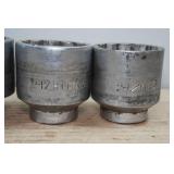3/4' Drive Sockets - 2-1/16'-2-7/16'
