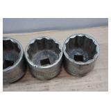3/4' Drive Sockets - 2-1/16'-2-7/16'