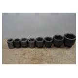 3/4' Drive Impact Sockets - 15/16'-2-3/16' 3/4' Drive Impact Sockets - 15/16'-2-3/16'