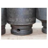 3/4' Drive Impact Sockets - 15/16'-2-3/16' 3/4' Drive Impact Sockets - 15/16'-2-3/16'