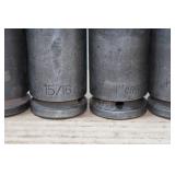 3/4' Drive Deep Impact Sockets - 3/4'-1-1/2' 3/4' Drive Deep Impact Sockets - 3/4'-1-1/2'
