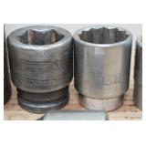 3/4' Drive Sockets - 1-1/8'-1-1/2', Extension 3/4' Drive Sockets - 1-1/8'-1-1/2', Extension