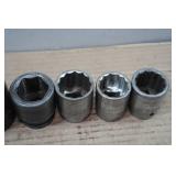 3/4' Drive Sockets - 1-1/8'-1-1/2', Extension 3/4' Drive Sockets - 1-1/8'-1-1/2', Extension