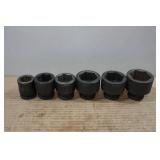 Klutch 3/4' Drive SAE Impact Sockets - 1-1/16'-1-7/8' Klutch 3/4' Drive SAE Impact Sockets - 1-1/16'-1-7/8'