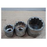 Proto 3/4' Drive Sockets and Extension Proto 3/4' Drive Sockets and Extension