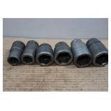 Snap-On Tools 3/4' Drive Sockets - 7/8'-1-7/16'