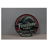 Novelty Metal Sign - Firestone Tire