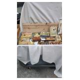 Lot of Cardboard and Wood Pencil/Trinket Boxes Lot of Cardboard and Wood Pencil/Trinket Boxes