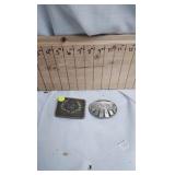 Pair of Belt Buckles-50 yrs Service and EACO Pair of Belt Buckles-50 yrs Service and EACO