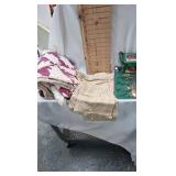 Lap Quilt-Crochet Doilies-Christmas Decorations Lap Quilt-Crochet Doilies-Christmas Decorations