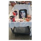 Coca Cola Trays and Tins w/fFinal Four Pin, Postcards Coca Cola Trays and Tins w/fFinal Four Pin, Postcards