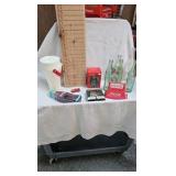 Vintage Coke Lot with Trays, Accessory Light , misc Vintage Coke Lot with Trays, Accessory Light , misc